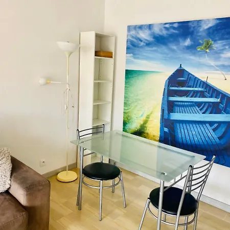 Lejlighed Studio Avec Piscine 100m Plages Juan-les-Pins